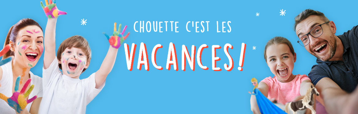 Chouette, c'est les vacances